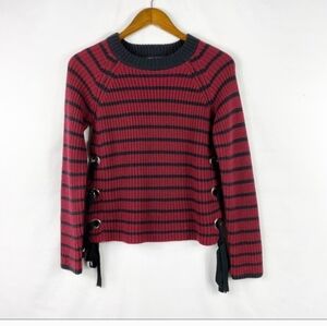 ROMEO & JULIET Couture Striped Sweater NWT Small